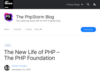 The New Life of PHP – The PHP Foundation | The PhpStorm Blog