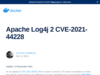 Apache Log4j 2 CVE-2021-44228 - Docker