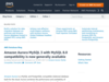 Amazon Aurora MySQL 3 with MySQL 8.0 compatibility is now generally available | AWS Database Blog
