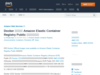 Docker 公式イメージが Amazon Elastic Container Registry Public で利用可能になりました | Amazon Web Services ブログ
