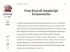 pzuraq | blog | Four Eras of JavaScript Frameworks