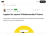 JupyterLite: Jupyter ❤️ WebAssembly ❤️ Python | by Jeremy Tuloup | Jupyter Blog