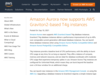 Amazon Aurora now supports AWS Graviton2-based T4g instances