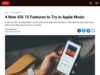 4 New iOS 15 Features to Try in Apple Music
